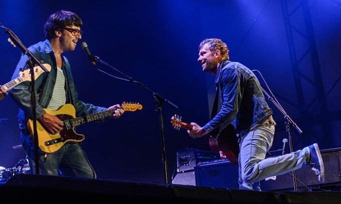 Damon Alban and Graham Coxon at Latitude