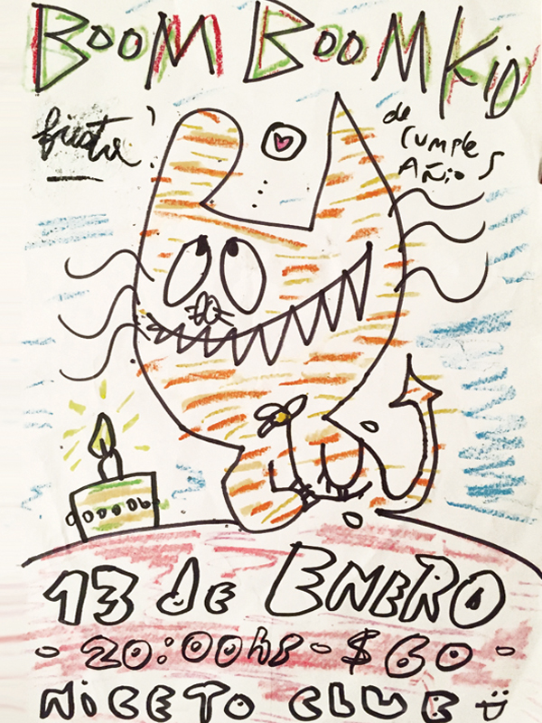 Flyer BBK cumple Carlo